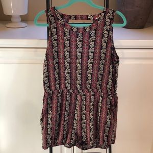 EUC Romper with open back from Tilly’s
